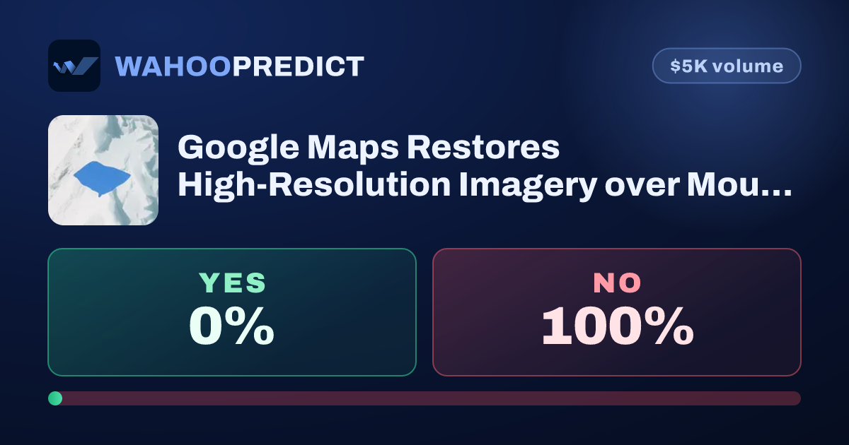 Google Maps Restores High‑Resolution Imagery over Mount Hayes - Predict ...